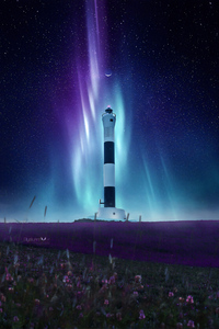 Wilderness Lighthouse (640x960) Resolution Wallpaper