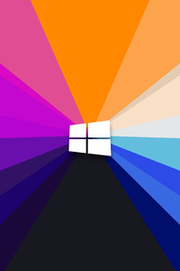 480x854 Windows 10 Abstract Minimal