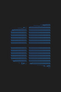 Windows 10 Logo Ascii Art Dark (800x1280) Resolution Wallpaper
