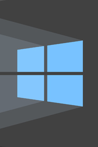 1440x2560 Windows 10 Minimalism 4k