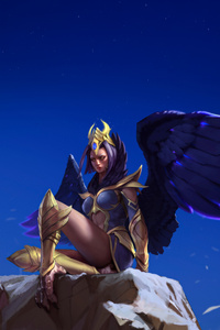 Winged Valkyrie (360x640) Resolution Wallpaper