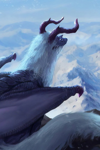 Winter Horns Dragon
