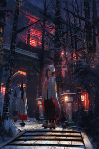 240x320 Winter Shrine