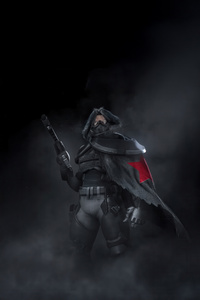 Winter Solider In Marvel Rivals (480x854) Resolution Wallpaper