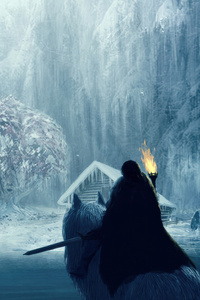 Winterfall The Last Watch (360x640) Resolution Wallpaper