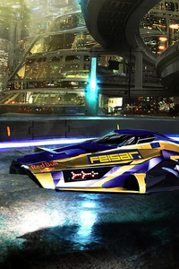 Wipeout Race (320x568) Resolution Wallpaper