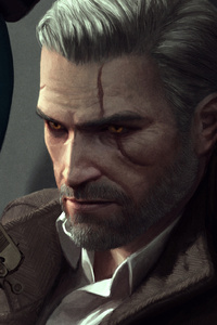 Witcher 3 Geralt Of Rivia (1080x2160) Resolution Wallpaper