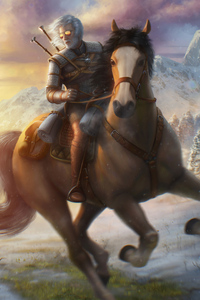 Witcher On Horse