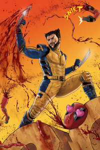 Wolverine Claws Fury (480x854) Resolution Wallpaper