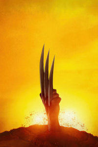 Wolverine Fearless Claw (1242x2668) Resolution Wallpaper