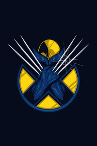 Wolverine Heroic Stand (1440x2960) Resolution Wallpaper