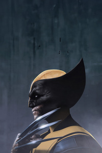 Wolverine Hugh Jackman 5k (1080x2160) Resolution Wallpaper