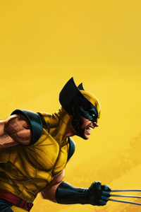 Wolverine No Mercy Mode (1080x2280) Resolution Wallpaper