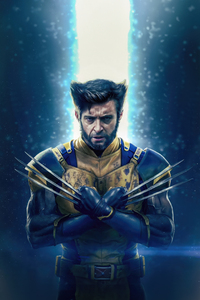 Wolverine Primal Power (1440x2960) Resolution Wallpaper