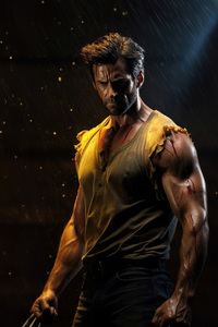 Wolverine Signature Claws (1440x2560) Resolution Wallpaper