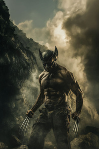 Wolverine Silent Beast Within (360x640) Resolution Wallpaper