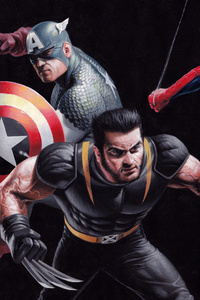 Wolverine Spider Captain