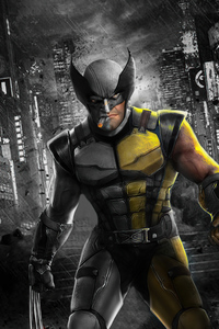 480x854 Wolverine X Men Comic Art 5k