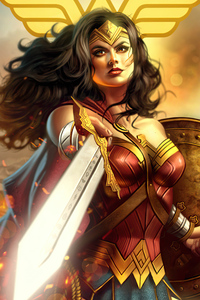 720x1280 Wonder Strong Woman