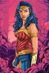 Wonder Woman 1984 Fan Made Art (1280x2120) Resolution Wallpaper