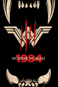 Wonder Woman 1984 Movie Poster (480x854) Resolution Wallpaper