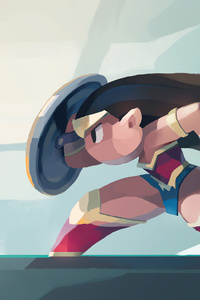 Wonder Woman 2020 Artwork 4k (1280x2120) Resolution Wallpaper