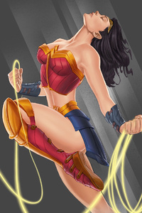 Wonder Woman 2020 Fan Made Artwork (240x320) Resolution Wallpaper