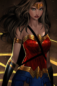 Wonder Woman 2020 New Arts (2160x3840) Resolution Wallpaper