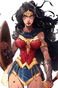 Wonder Woman 2020 Warrior (1080x2160) Resolution Wallpaper