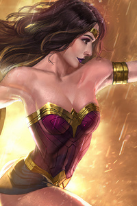 Wonder Woman 4kwarrior (360x640) Resolution Wallpaper