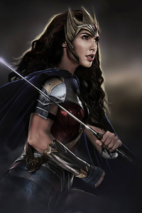 Wonder Woman 84 4k Artwork