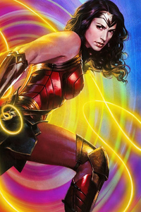 Wonder Woman 84 Upcoming (640x1136) Resolution Wallpaper