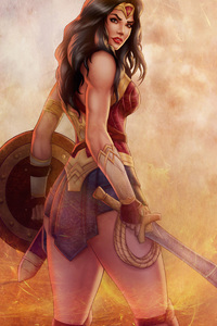 Wonder Woman Amazing Art