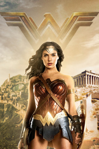 Wonder Woman Amazonian Princess (540x960) Resolution Wallpaper