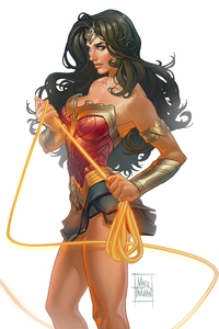 Wonder Woman Art HD (320x568) Resolution Wallpaper