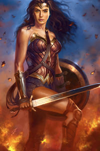 Wonder Woman Artwork 1984