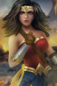 Wonder Woman Artwork New 4k