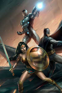 Wonder Woman Batman Cyborg