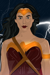 Wonder Woman Batman Superman (1080x2160) Resolution Wallpaper