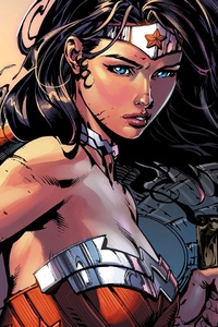 Wonder Woman Dc Comics Artwork (320x568) Resolution Wallpaper