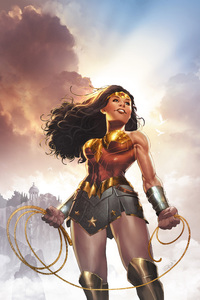 Wonder Woman DC Rebirth (240x320) Resolution Wallpaper