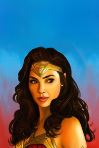 Wonder Woman Divine Protector (1080x2400) Resolution Wallpaper