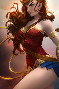 Wonder Woman Fan Digital Art