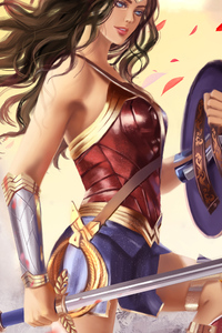 Wonder Woman Fantasy Art