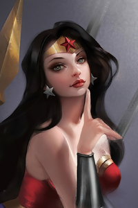 2160x3840 Wonder Woman Fantasy Women