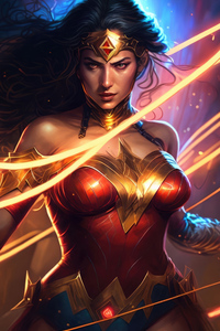 Wonder Woman Glory (1280x2120) Resolution Wallpaper