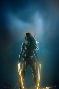 Wonder Woman Golden Lasso (320x568) Resolution Wallpaper