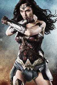 Wonder Woman Key Art 8k (320x568) Resolution Wallpaper