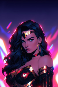 Wonder Woman Majestic Portrait (480x854) Resolution Wallpaper