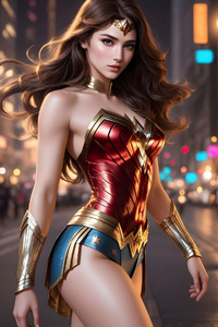 Wonder Woman Majesty (640x1136) Resolution Wallpaper